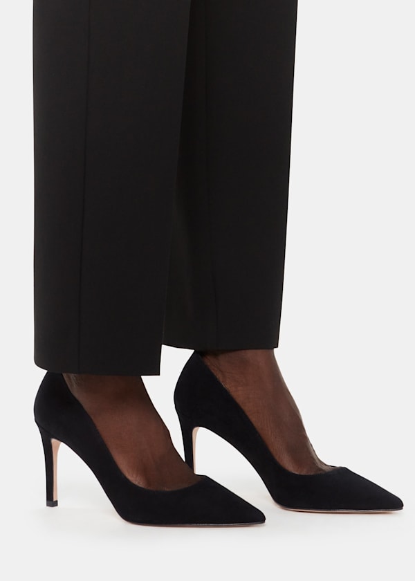 Corie Suede Heeled Pump