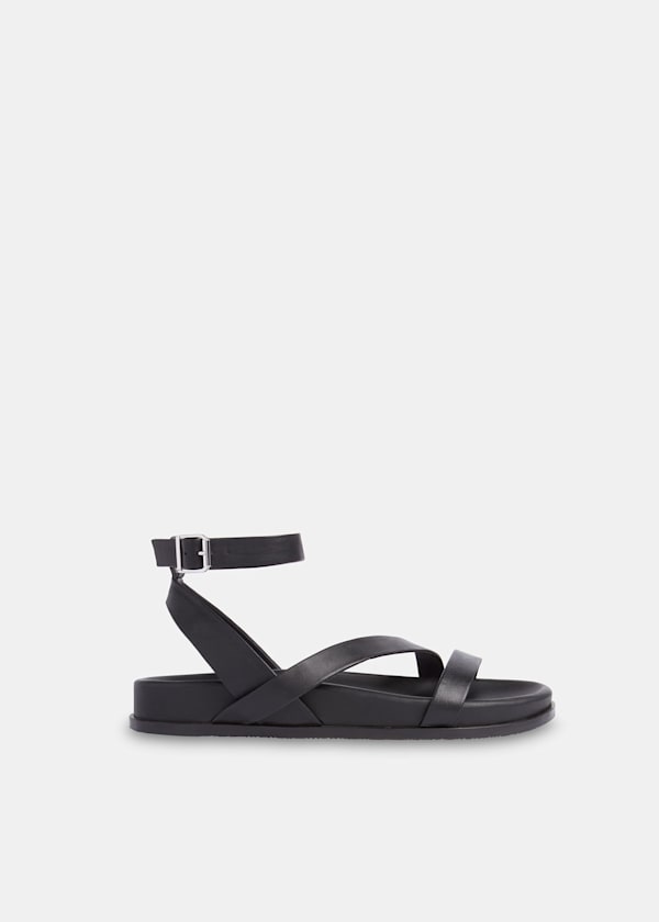 Gaia Asymmetric Strappy Sandal