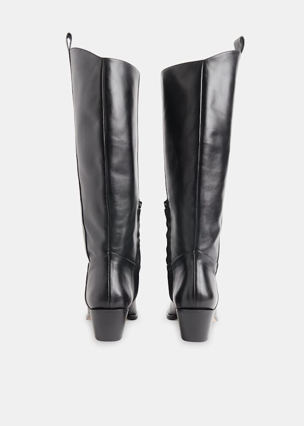 Black Asa Western Boot