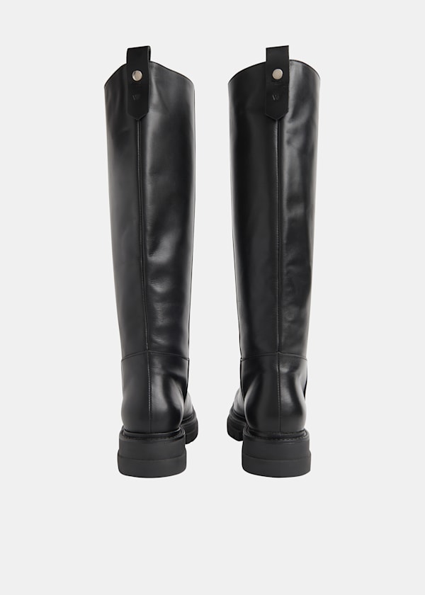 Maceo Lug Sole Knee High Boot