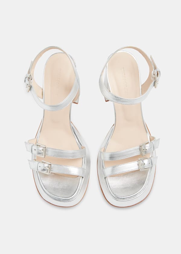Silver Limited Addie Heeled Sandal