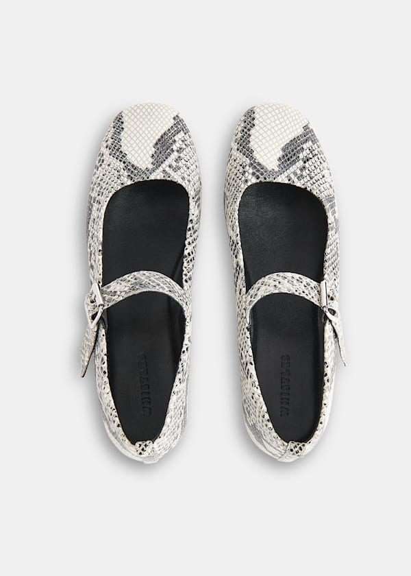 Elba Snake Ballet Pump