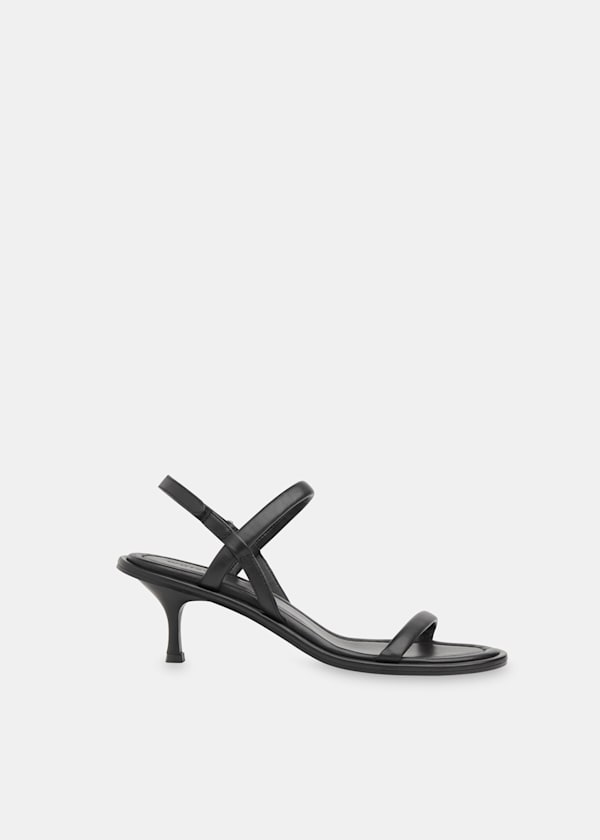 Black Enslee Heeled Sandal