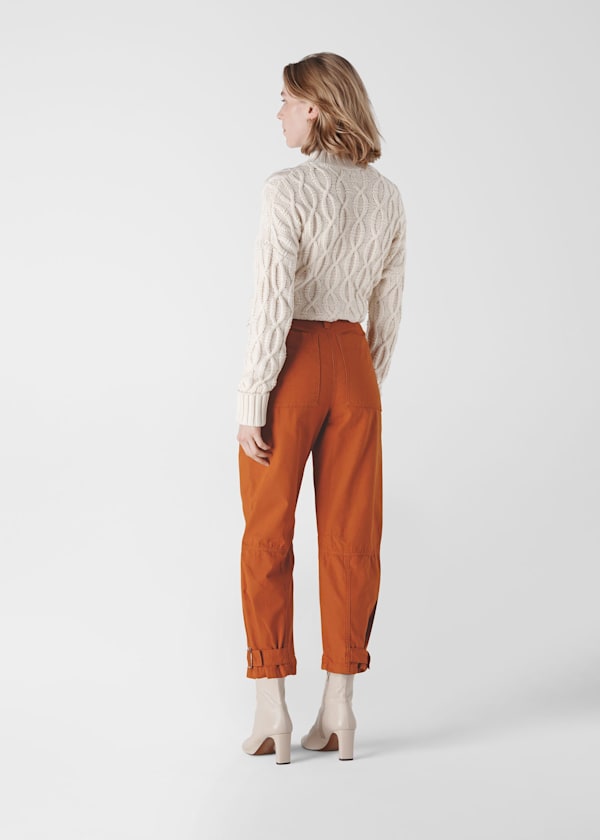 Tobacco Cadi Utility Cargo Pants 