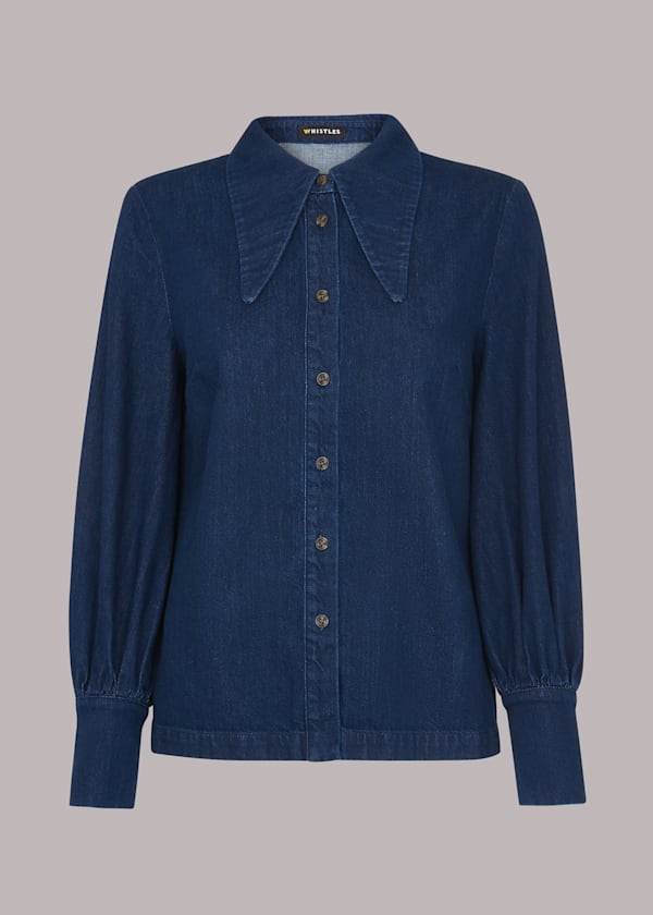 Nino Chambray Collared Shirt