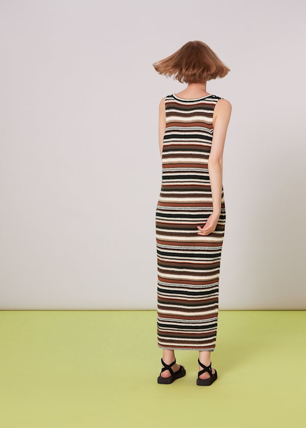 Multicolour Willow Striped Sweater Dress