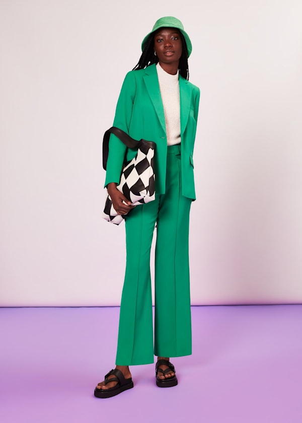 Green Selma Blazer