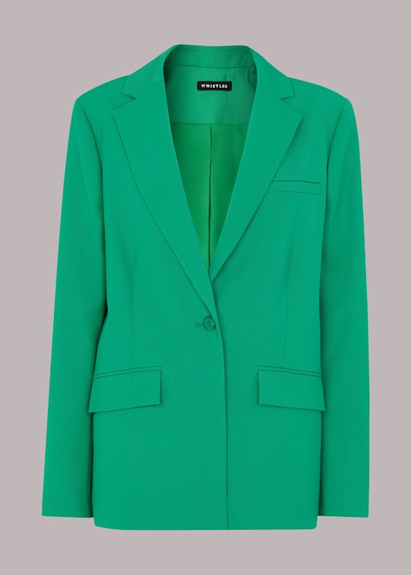 Green Selma Blazer