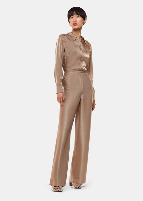 Teigan Metallic Trousers