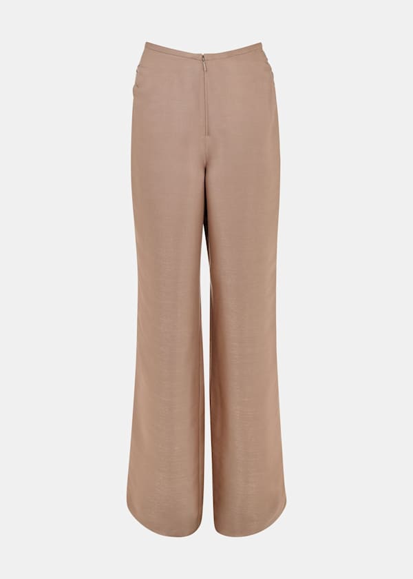 Pewter Teigan Metallic Trousers