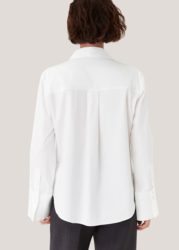 White Serena Cotton Shirt