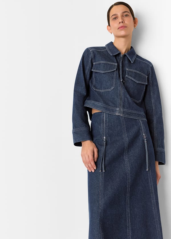 Suzana Western Denim Jacket