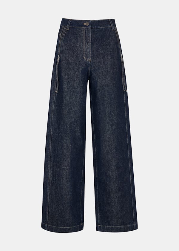 Sandy Western Denim Trouser