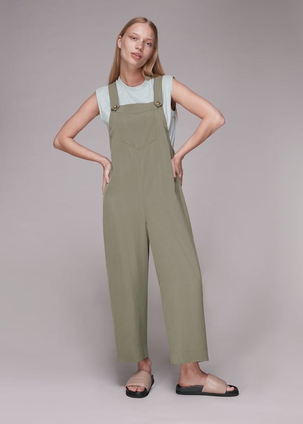Khaki Rita Dungarees