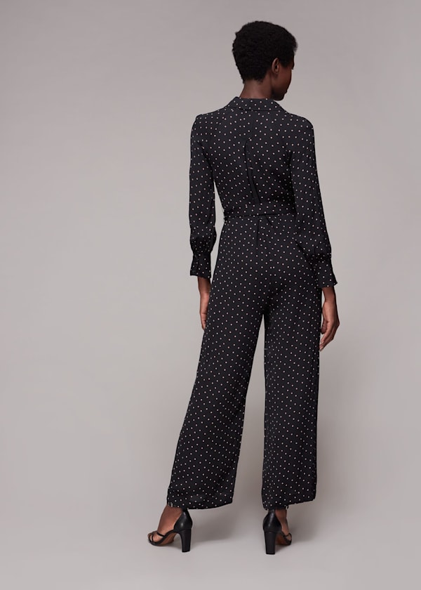 Multicolour Abby Star Print Jumpsuit