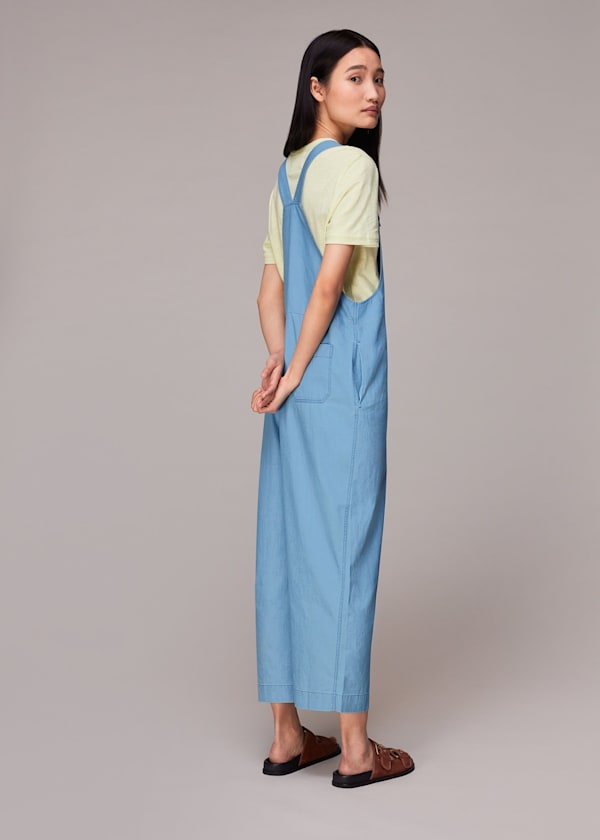 Light Wash Rita Dungarees