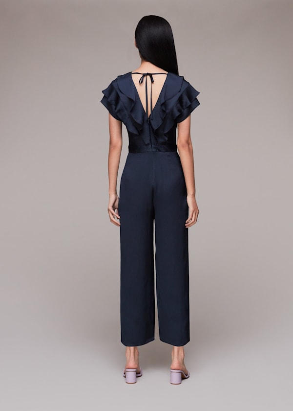 Navy Adeline Jumpsuit
