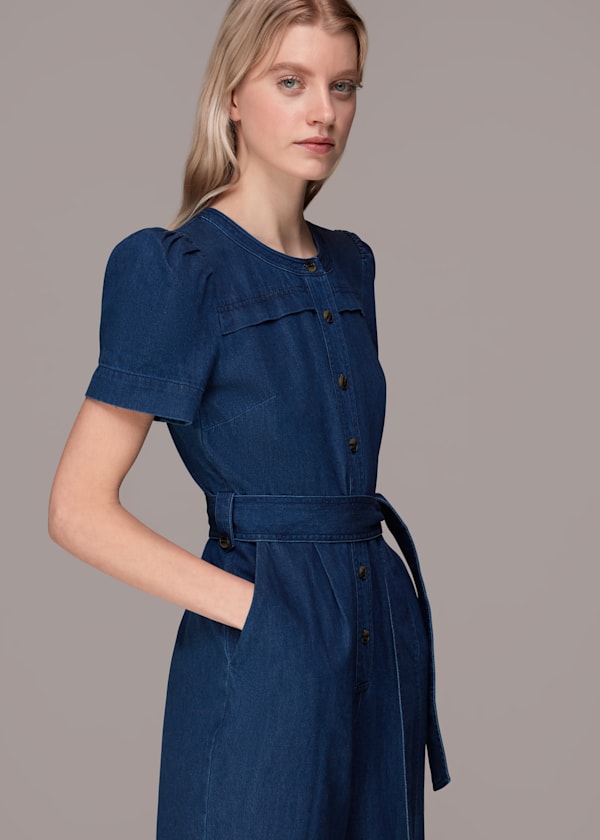 Alana Denim Jumpsuit