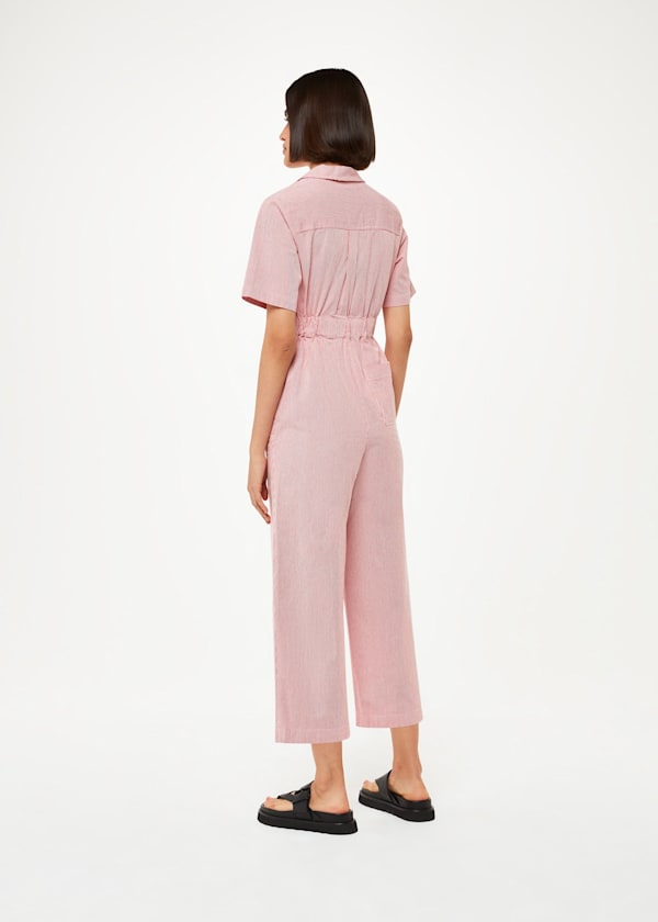 Red Melissa Stripe Boilersuit