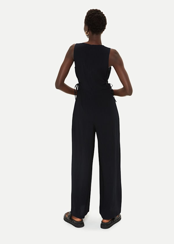 Black Cut Out Jumpsuit
