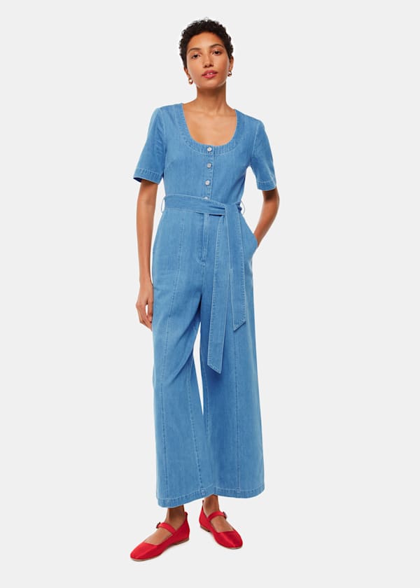 Freyja Denim Jumpsuit