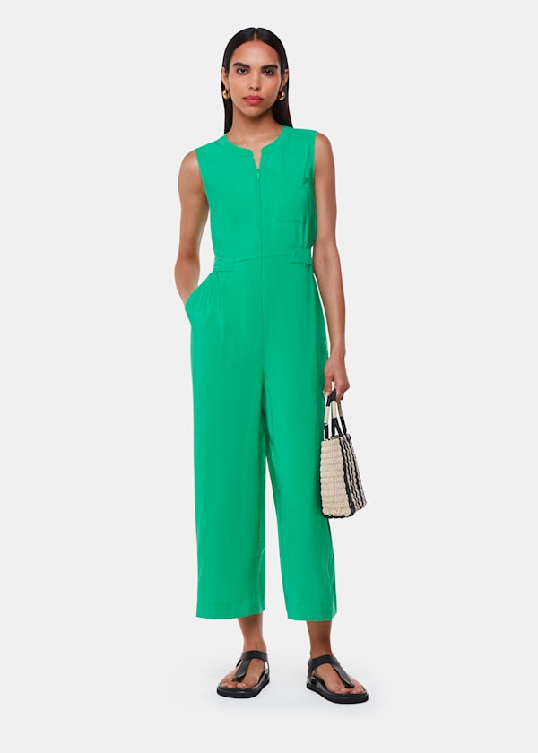 Josie Zip Front Jumpsuit