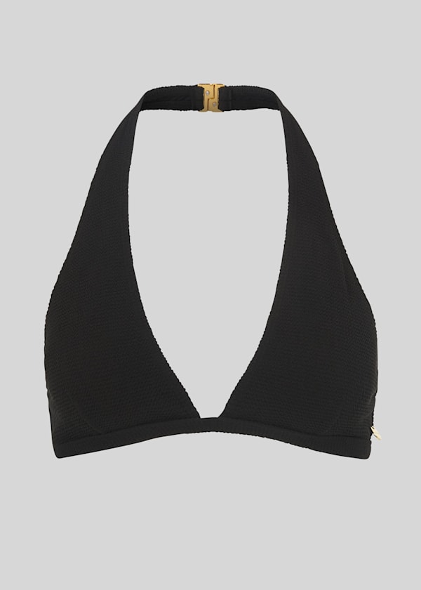 Black Klara Minimal Bikini Top