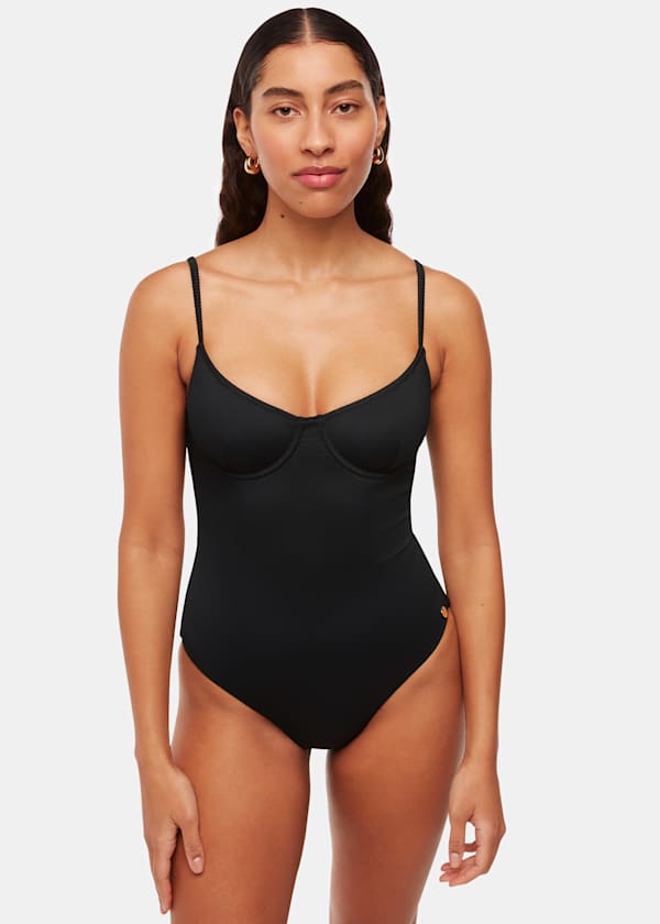 Ribbed Underwire Swimsuit