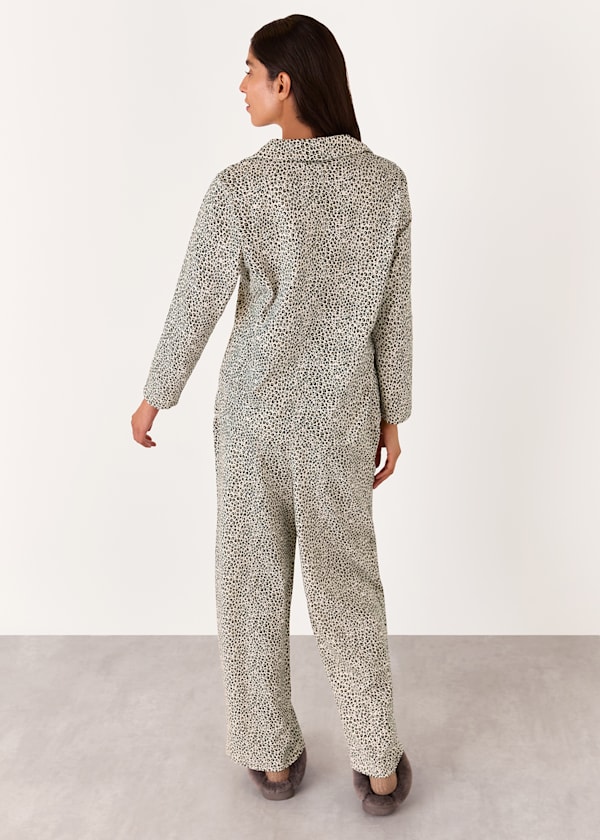 Leopard Print Mini Animal Print Pyjama Set
