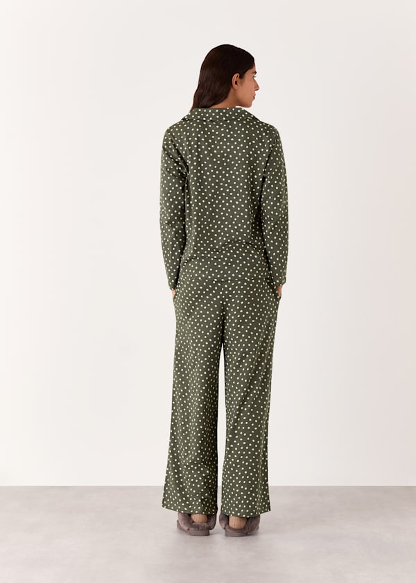 Multicolour Irregular Spot Print Pyjamas