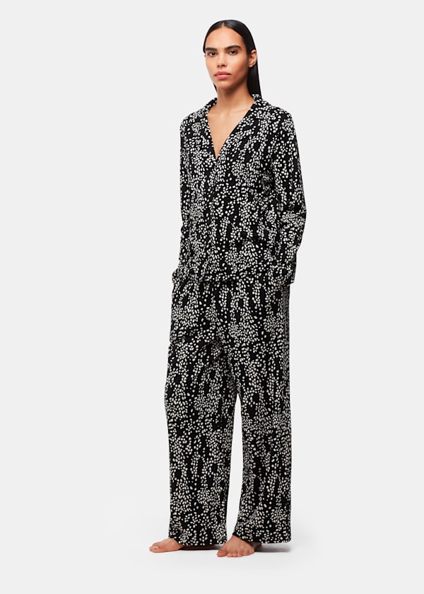 Animal Spot Print Pajamas 