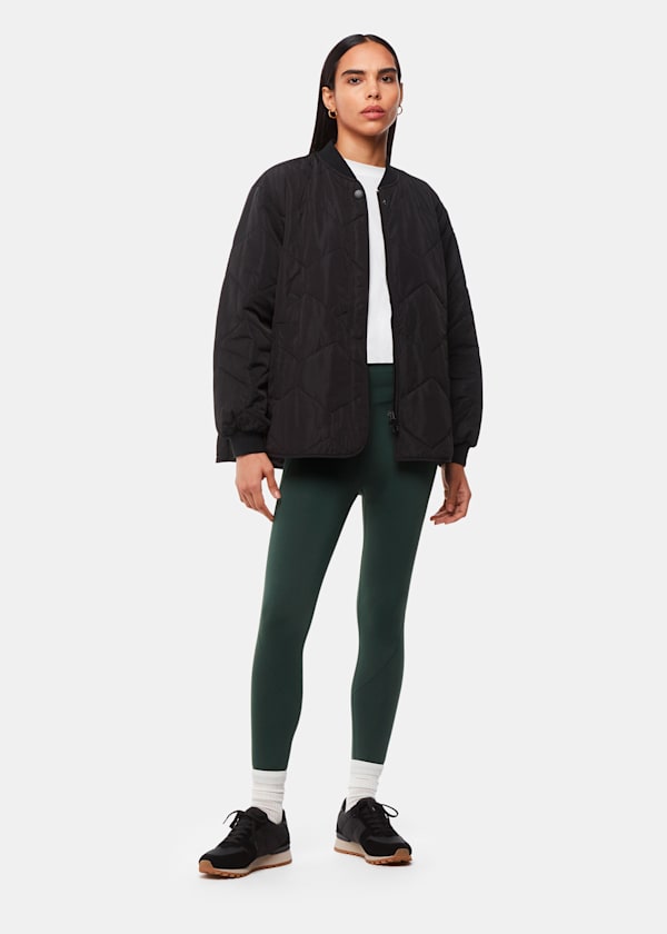 Khaki Sport Seamed Legging