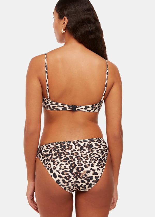 Leopard Print Animal Printed Bikini Bottom