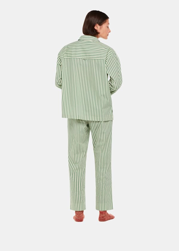 Multicolour Cotton Stripe Pyjama Bottom