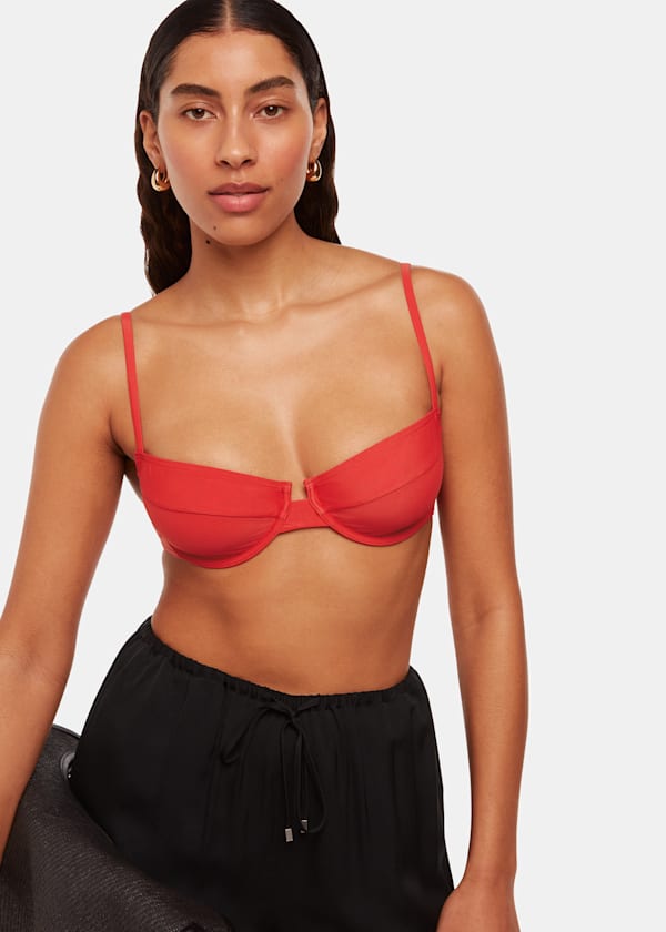 Red Lillie Underwire Bikini Top