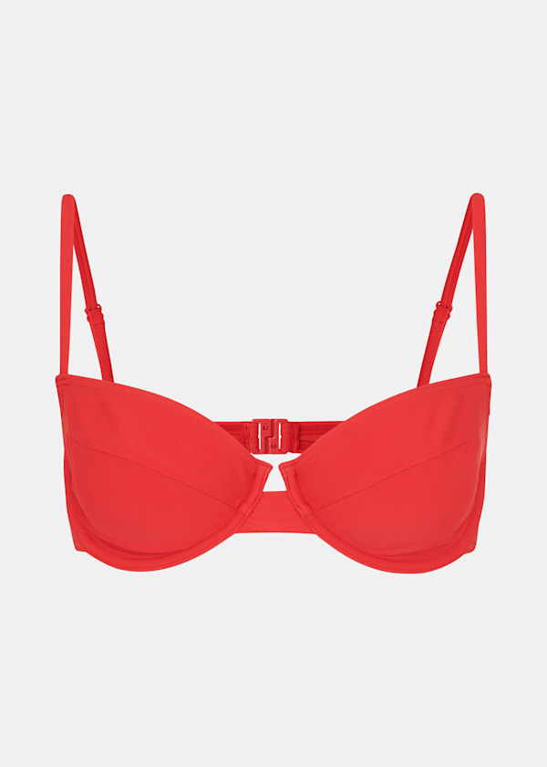 Red Lillie Underwire Bikini Top