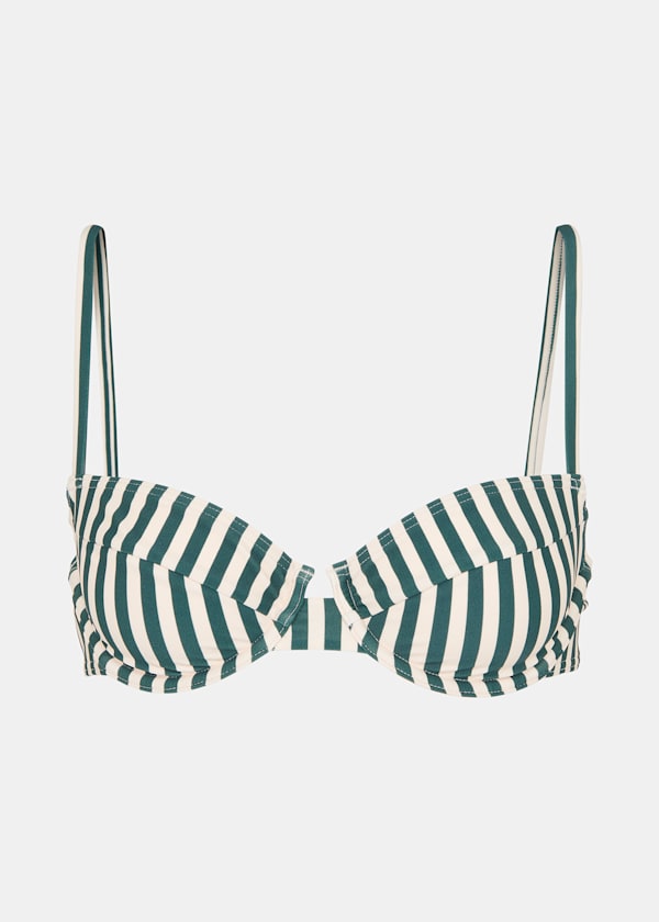 Stripe Bikini Top