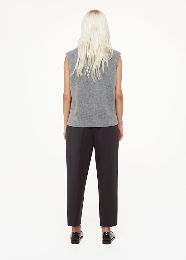 Black Petite Lila Ponte Pants 