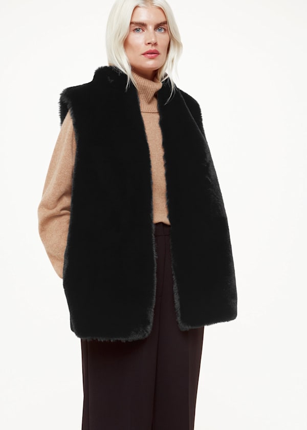 Petite Faux Fur Gilet