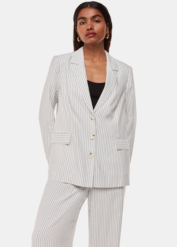 Petite Luna Stripe Blazer