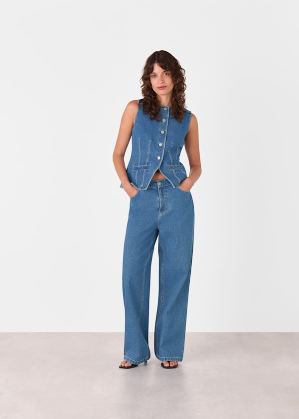 Denim Coord Outfit